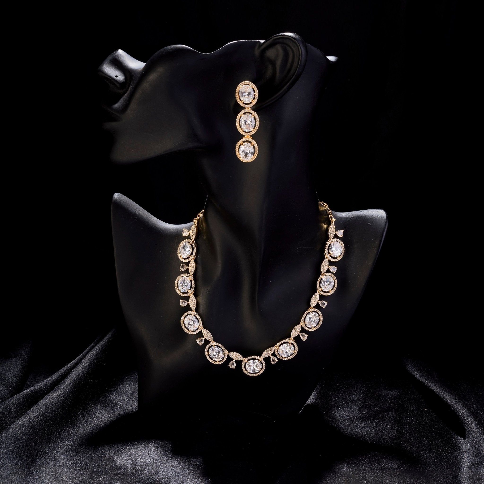 Opulent Spark Gold Plated Necklace