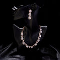 Opulent Spark Rose Gold Necklace