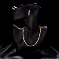 Orchid Symphony Gold Plated Necklace