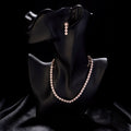 Orchid Symphony Rose Gold Necklace