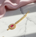 Pearl Shimmer Gold Plated Tika