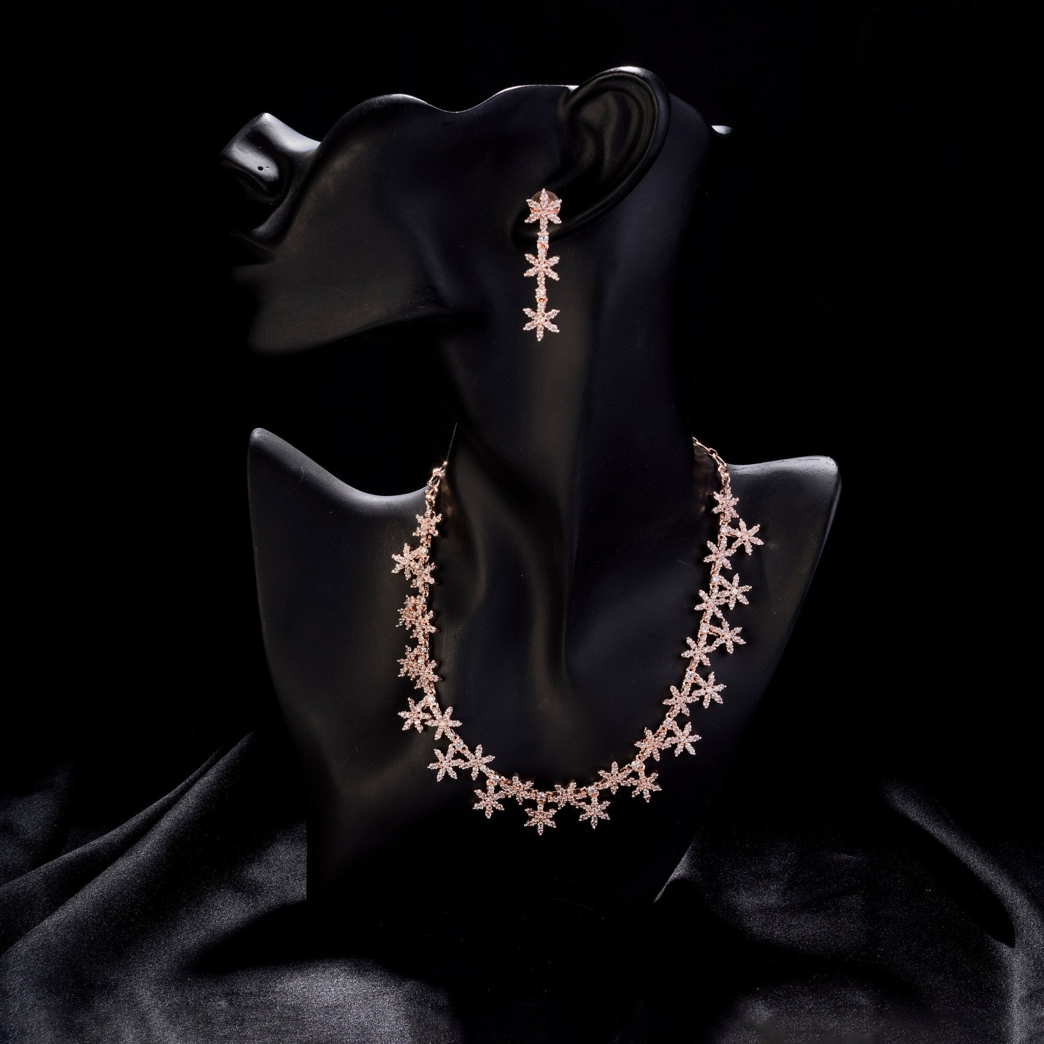 Petal Whisper Rose Gold Necklace