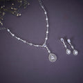 Pristine White Allure Necklace
