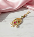 Radiance Laxmi Red-Green Tika