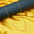 Radiant Bloom Gold Plated Chain