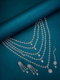 Radiant Rhodium White Necklace