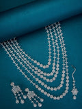 Rhodium White Elegance Necklace