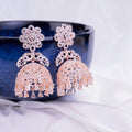 Rose Flower Jhumka