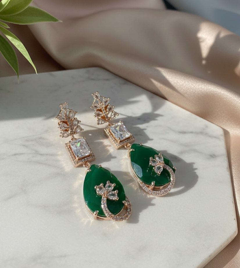 Rose Quartz Elegance Earrings