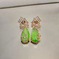 Roseate Tear Glamour Earrings