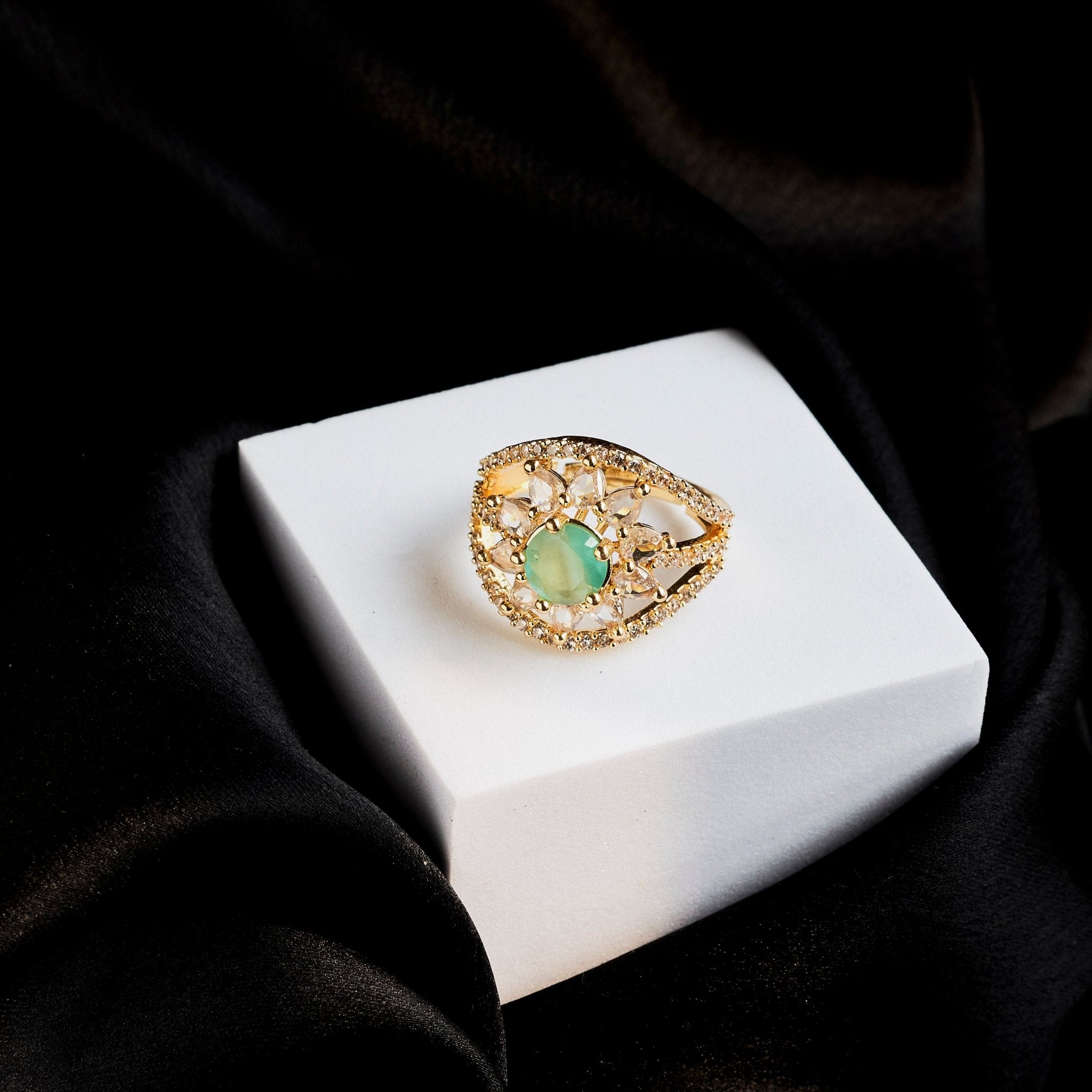 Royal Empress Gold Plated Ring