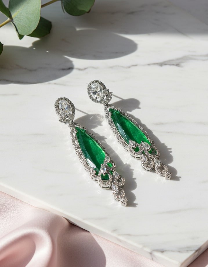 Scarlet Symphony Earrings