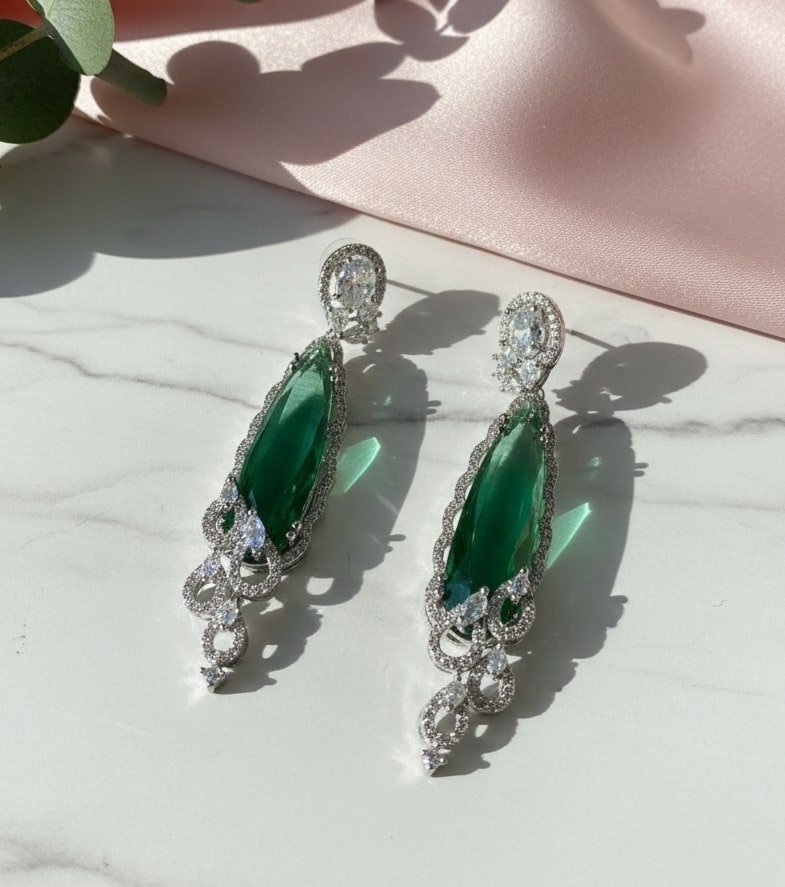 Scarlet Symphony Earrings
