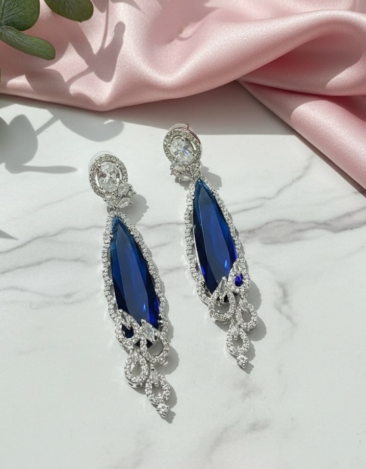 Scarlet Symphony Earrings
