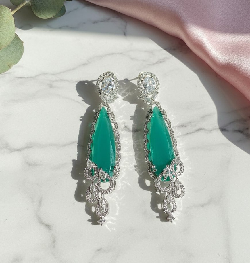 Scarlet Symphony Earrings