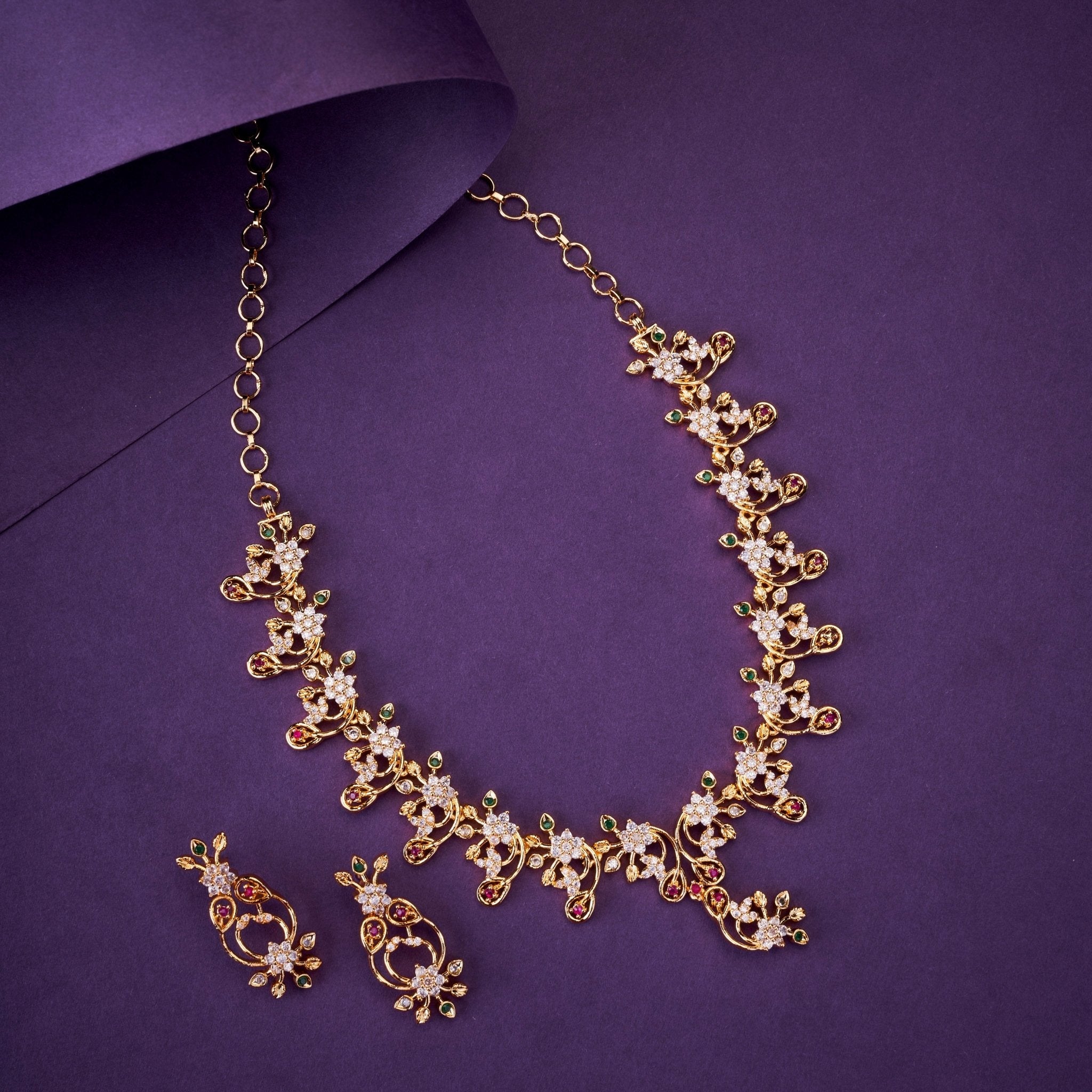 Scarlet Symphony Necklace