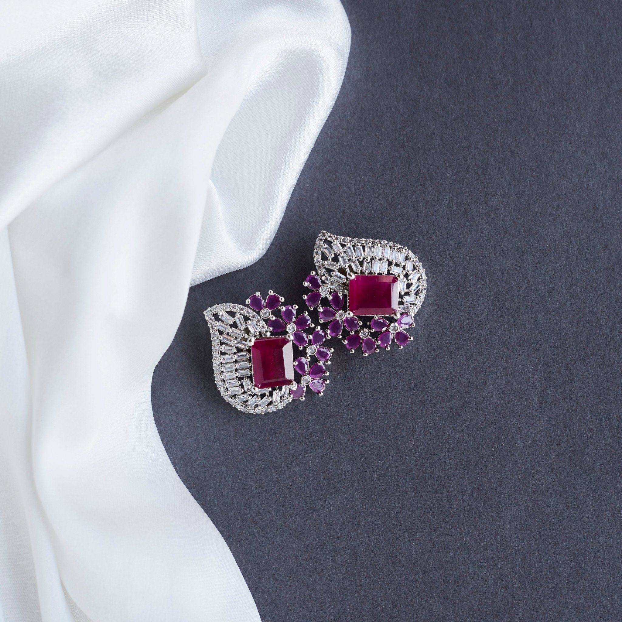Thoughtful Rhodium Studs