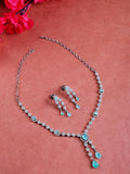 Timeless American Diamond Necklace and Earring Set