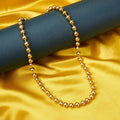 Timeless Gold Plated Ball Chain