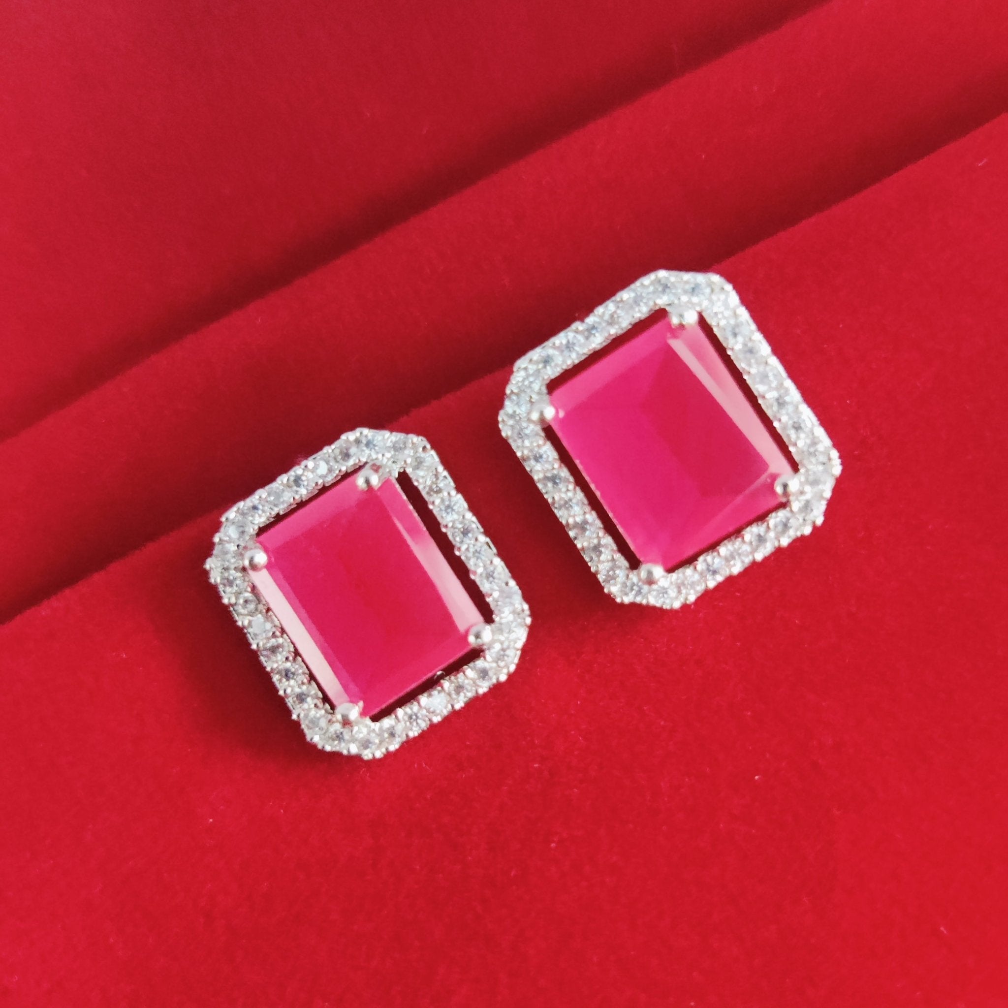 Timeless Rhodium Studs