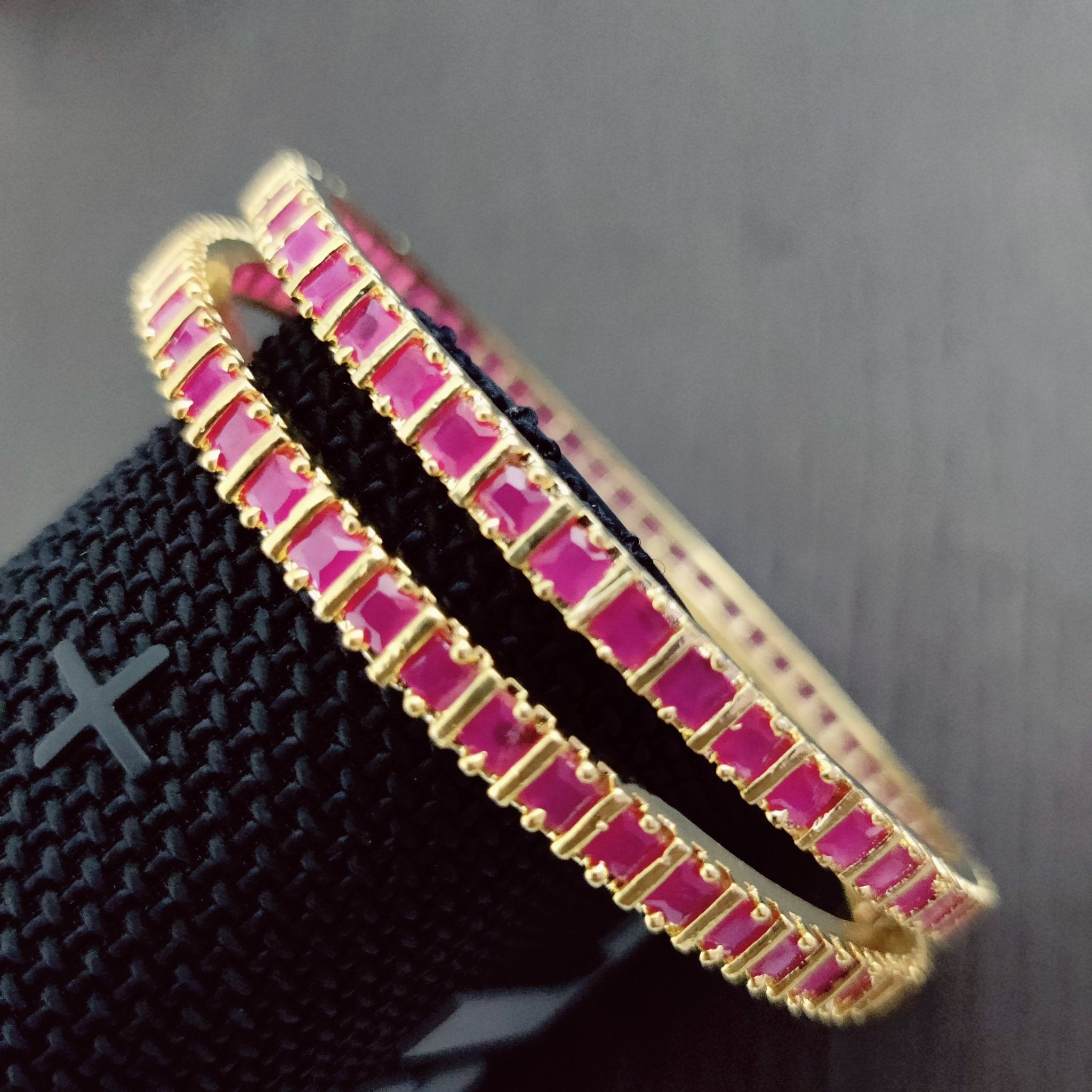 Traditional Fusion Bangles (Pack of 2)