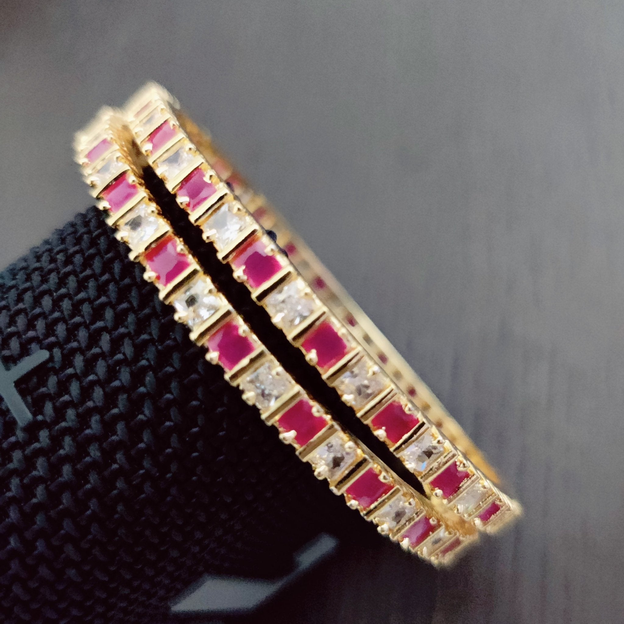Traditional Fusion Bangles (Pack of 2)