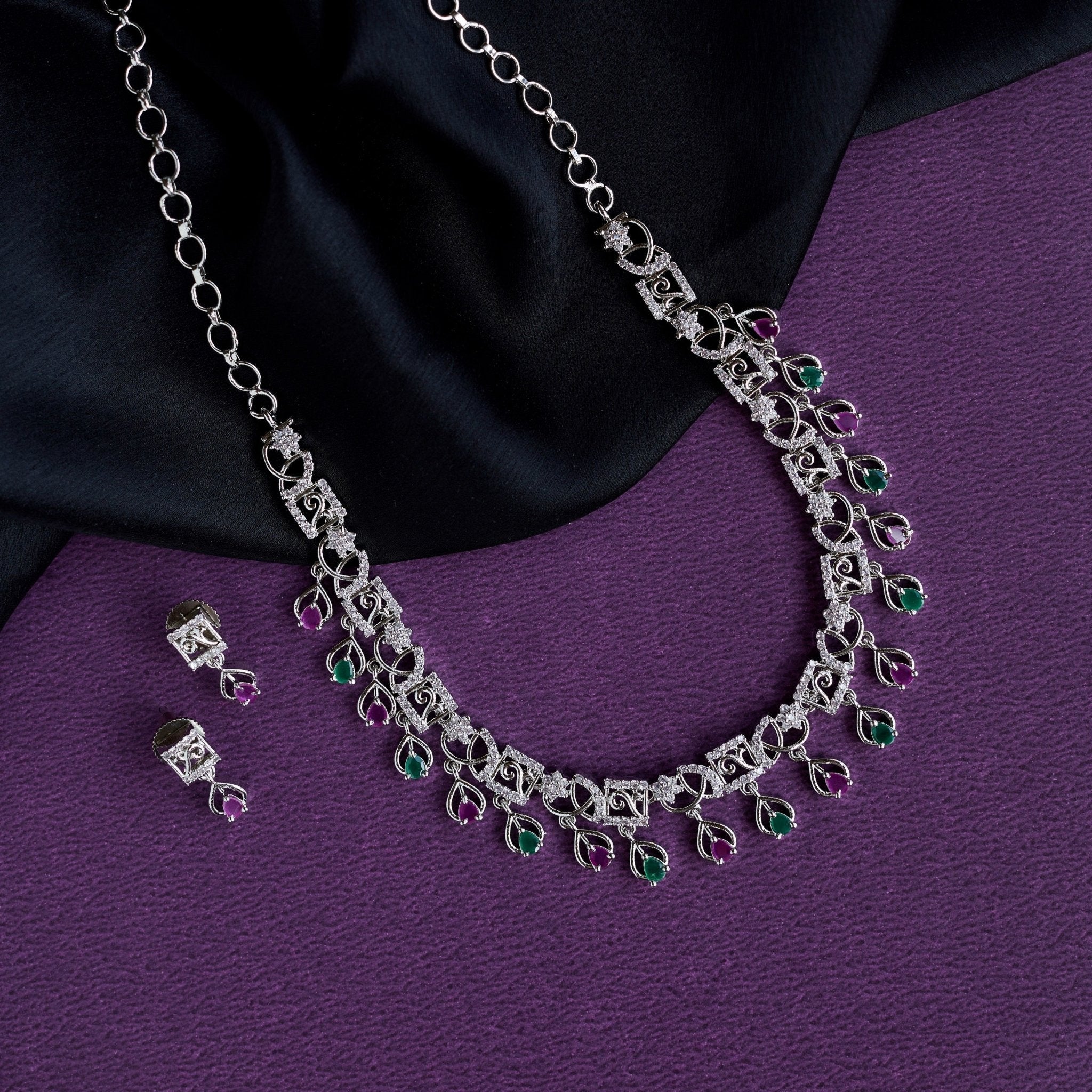Tri-Color Radiance Necklace