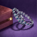 Vibrant Rhodium Bangles Set (Pack of 2)