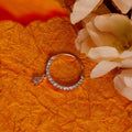 White Gold Nose Pin